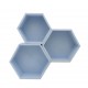 Pólki hexagon 3w1 CHMURKA NA NIEBIE